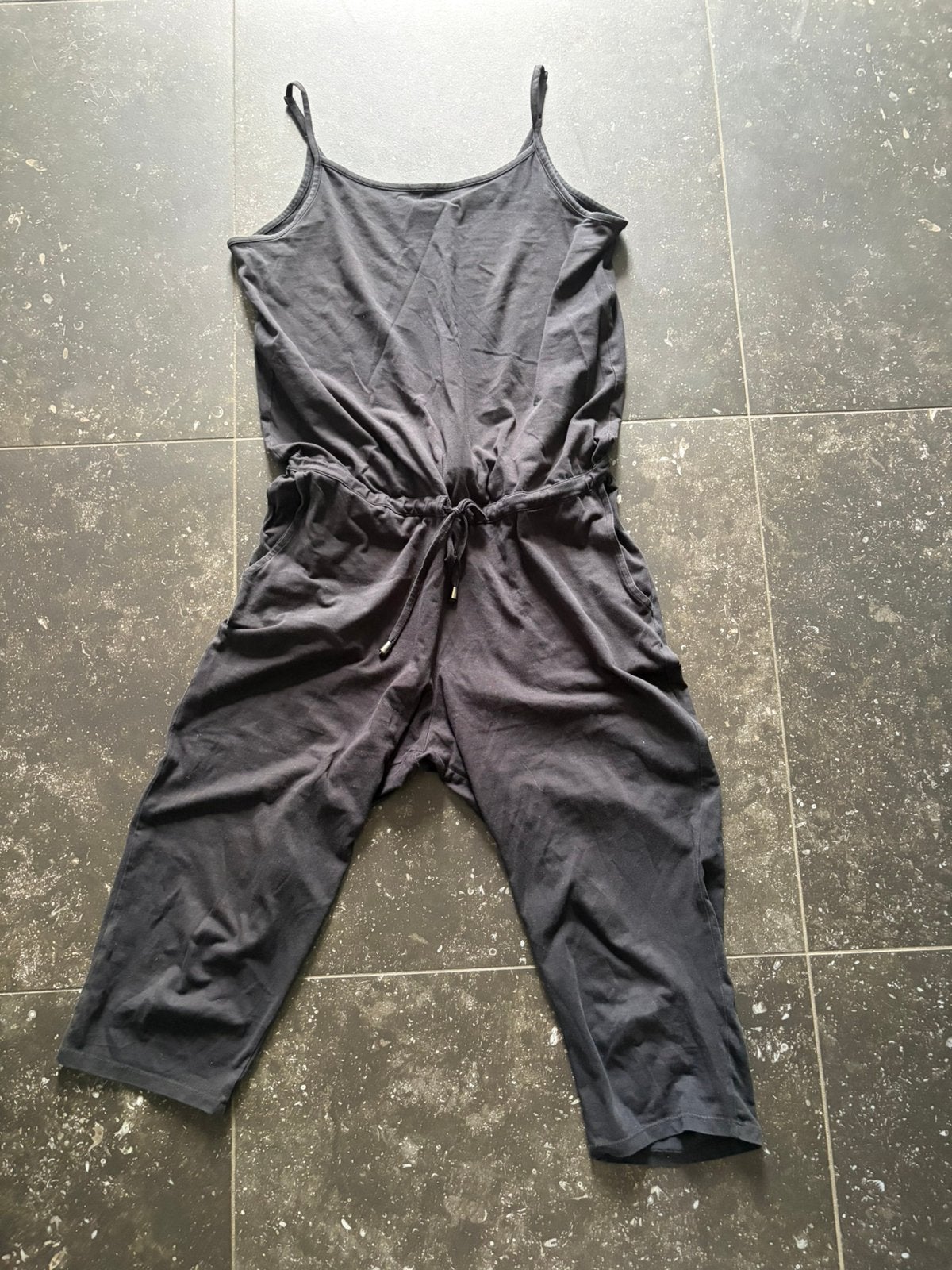 Zwarte jumpsuit mt 40 van Opus, Kleding | Dames, Ophalen of Verzenden, Zo goed als nieuw, Maat 38/40 (M), Zwart