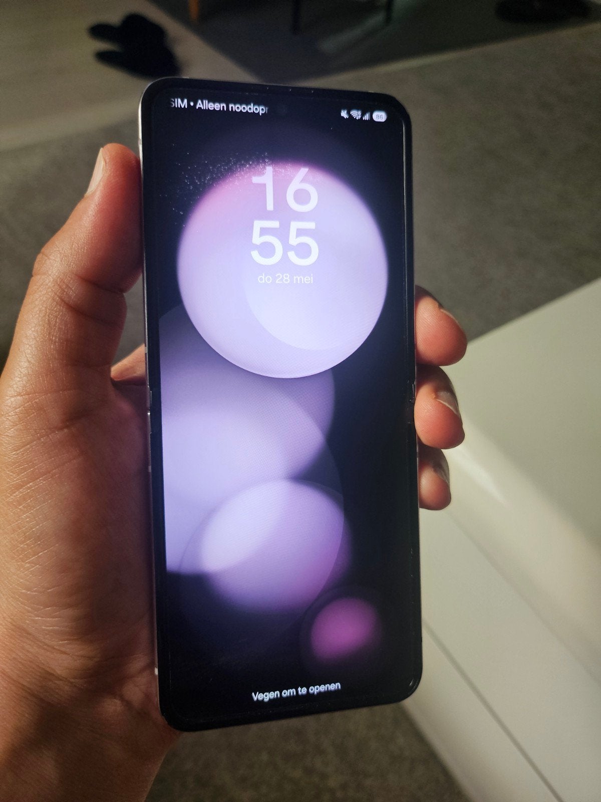 Galaxy Z flip 5 zgan 256gb, Telecommunicatie, Mobiele telefoons | Samsung, Ophalen, Touchscreen, Zo goed als nieuw, Android OS