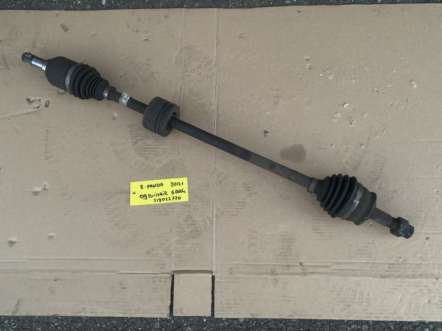 aandrijfas Rechts fiat panda 2012 tot 2019 1.2 0.9 519022770, Gebruikt, -, -, Ophalen of Verzenden