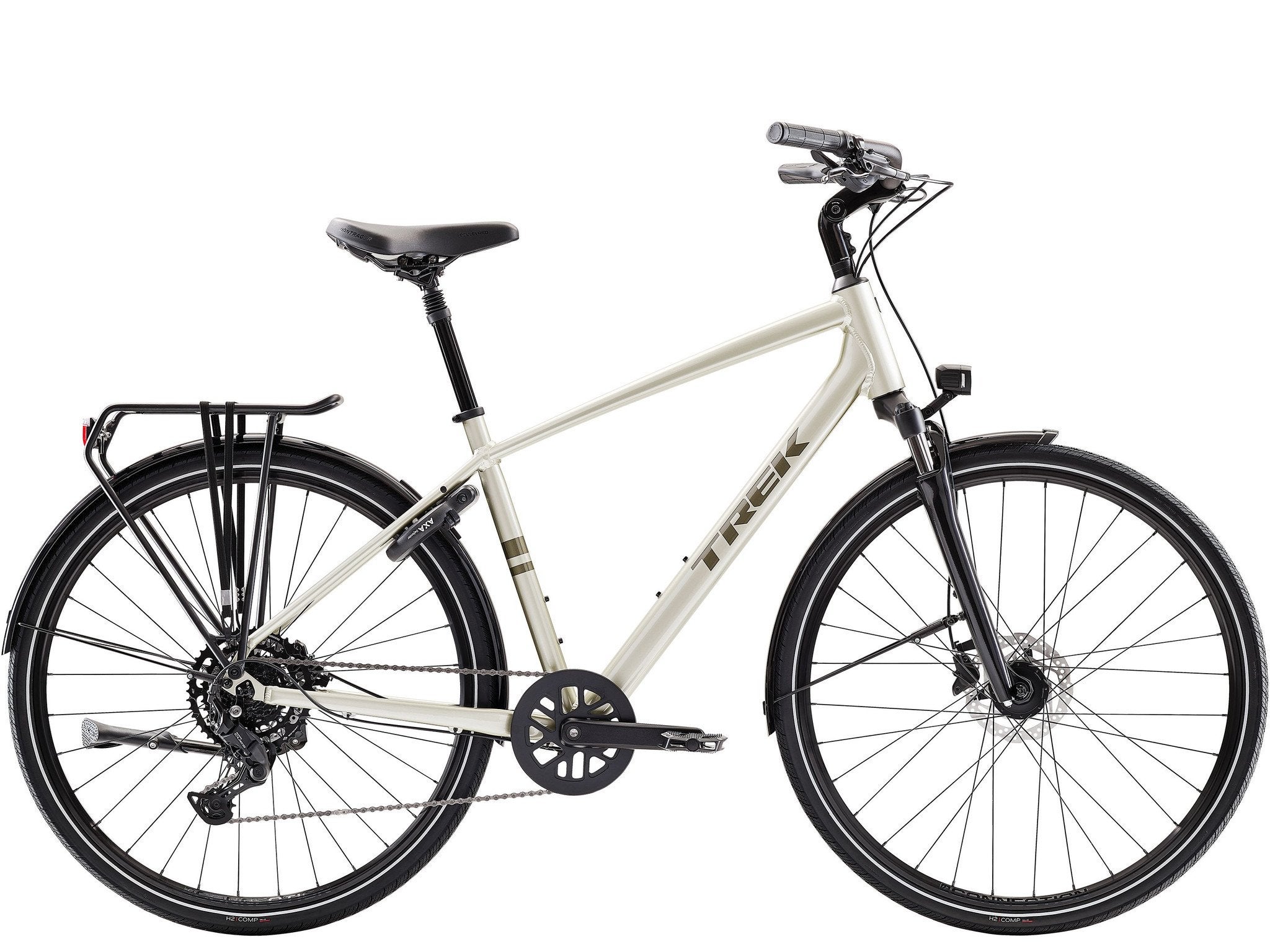 Trek Verve equipped zilver heren 55cm 28inch, 53 tot 57 cm, Nieuw, Overige merken, Versnellingen