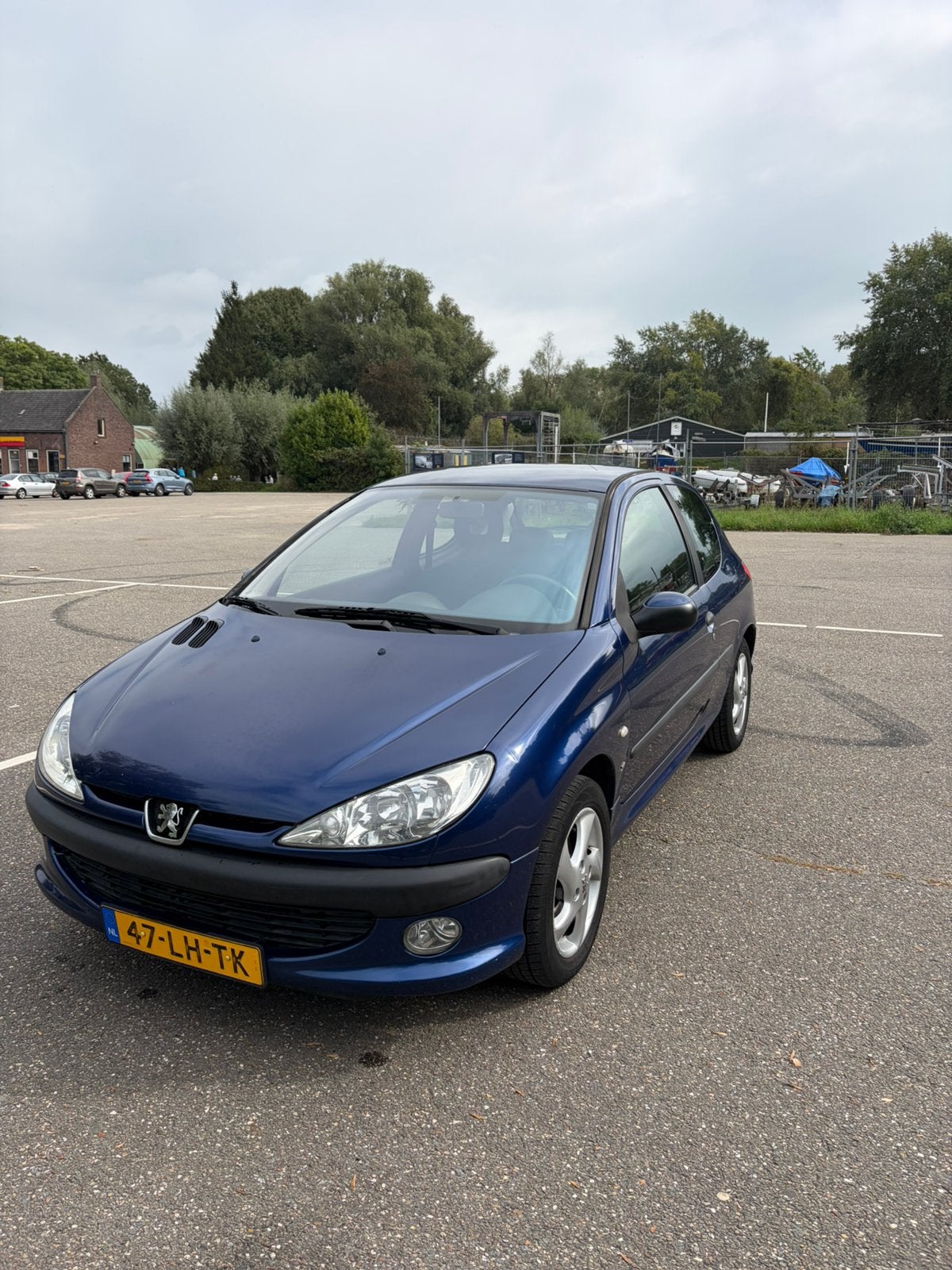 Peugeot 206 1.6 16V Gentry 3D 2003 Blauw, Voorwielaandrijving, 15 km/l, 40 €/maand, Blauw