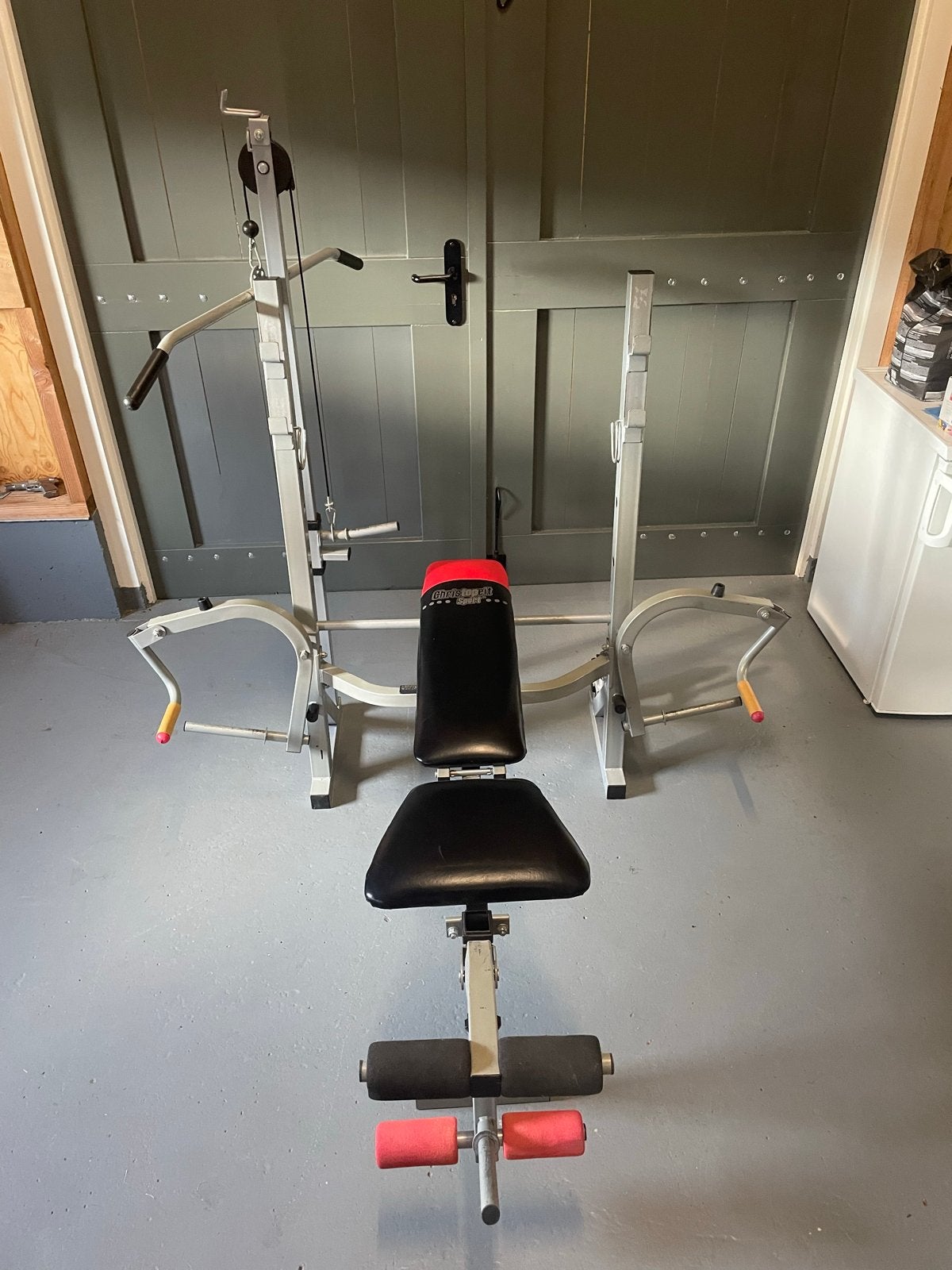Multifunctioneel krachtstation - fitness bank, Ophalen, Gebruikt, Krachtstation, Armen