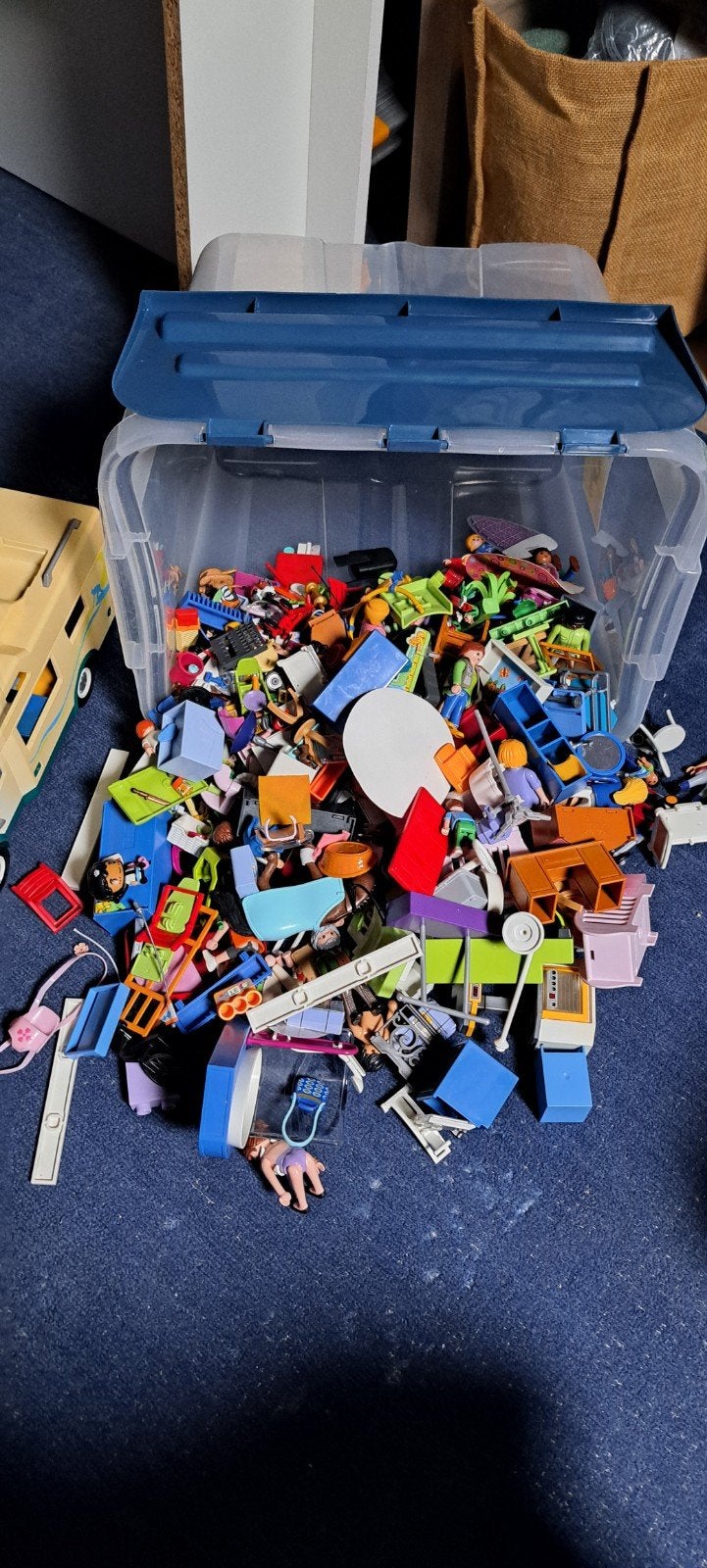 Grote Playmobil set: Camper, Ziekenhuis, Huis en accessoires, Ophalen