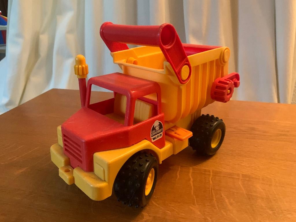 kiepauto plastic, Ophalen, Gebruikt