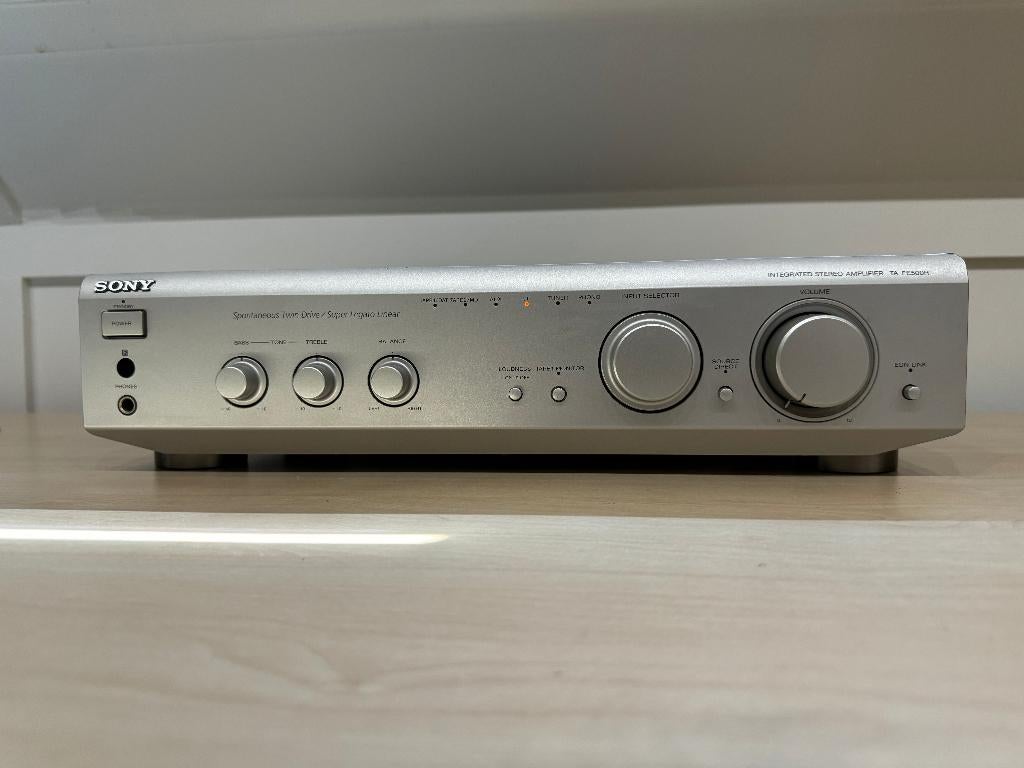 ✅ Sony TA-FE500R Versterker, Refurbished, Ophalen of Verzenden, Sony, 120 watt of meer