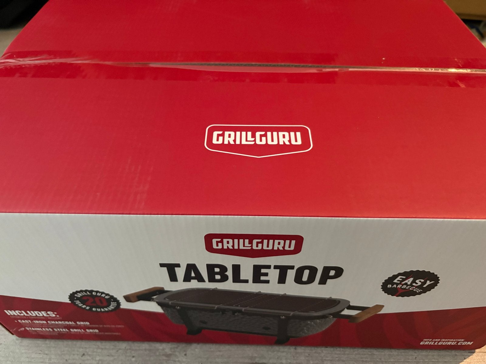 Grill Guru Tabletop BBQ - Nieuw in doos, Tuin en Terras, Elektrische barbecues, Nieuw, Ophalen