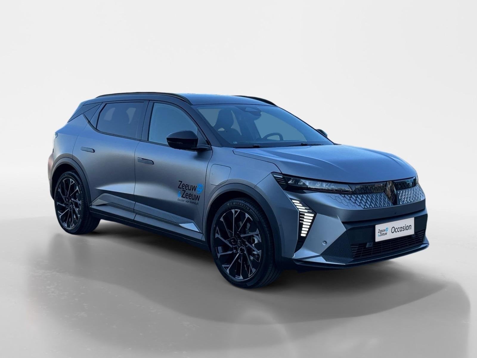 Renault Scenic E-Tech 220PK EV87 Long Range Esprit Alpine Au, Auto's, Renault, 12 maanden, Zwart, Leder en Stof, 625 km