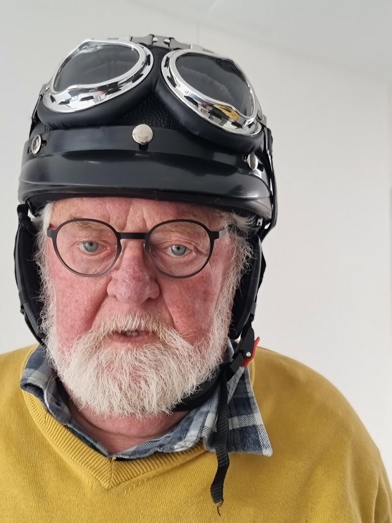 Oldtimer Helm, Ophalen of Verzenden, Zo goed als nieuw, Extra large of groter