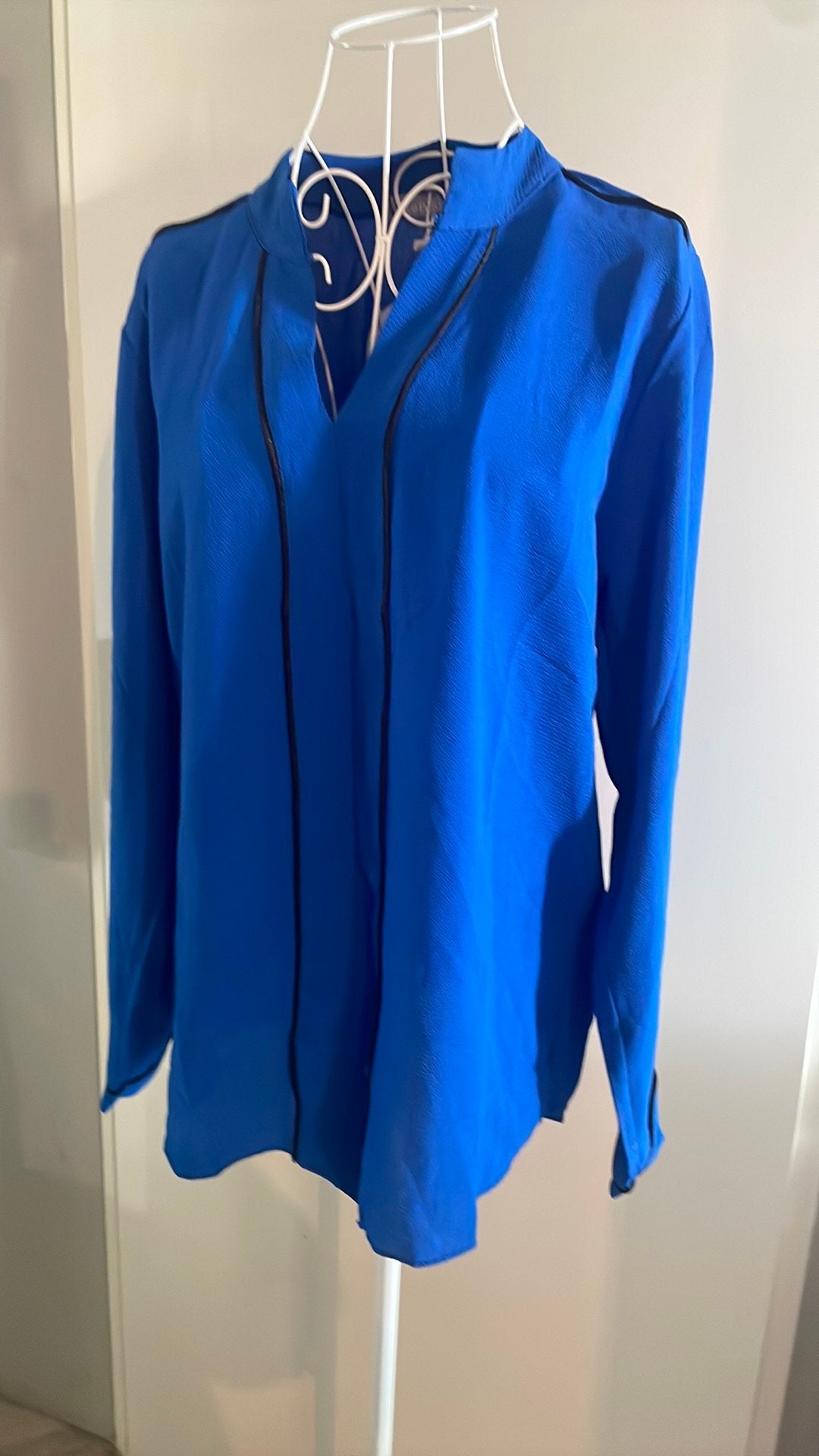 Blouse van Mention, Kleding | Dames, Ophalen of Verzenden, Nieuw, Maat 42/44 (L), Blauw