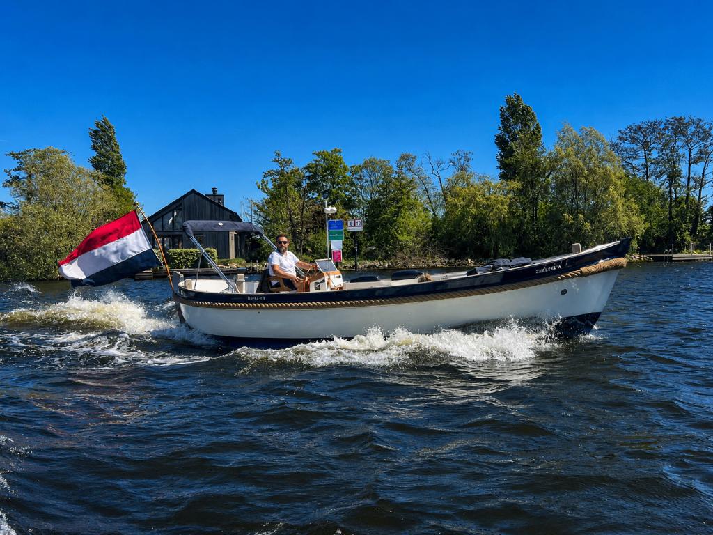 Van Wijk 830 + Yanmar 88PK, Watersport en Boten, Sloepen, Gebruikt, 88 pk, Binnenboordmotor, Rondzit