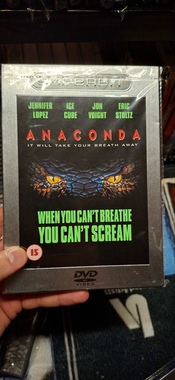 Anaconda Superbit DVD in sleeve - Actiethriller, Engels, Vanaf 16 jaar, Nederlands, Ophalen of Verzenden