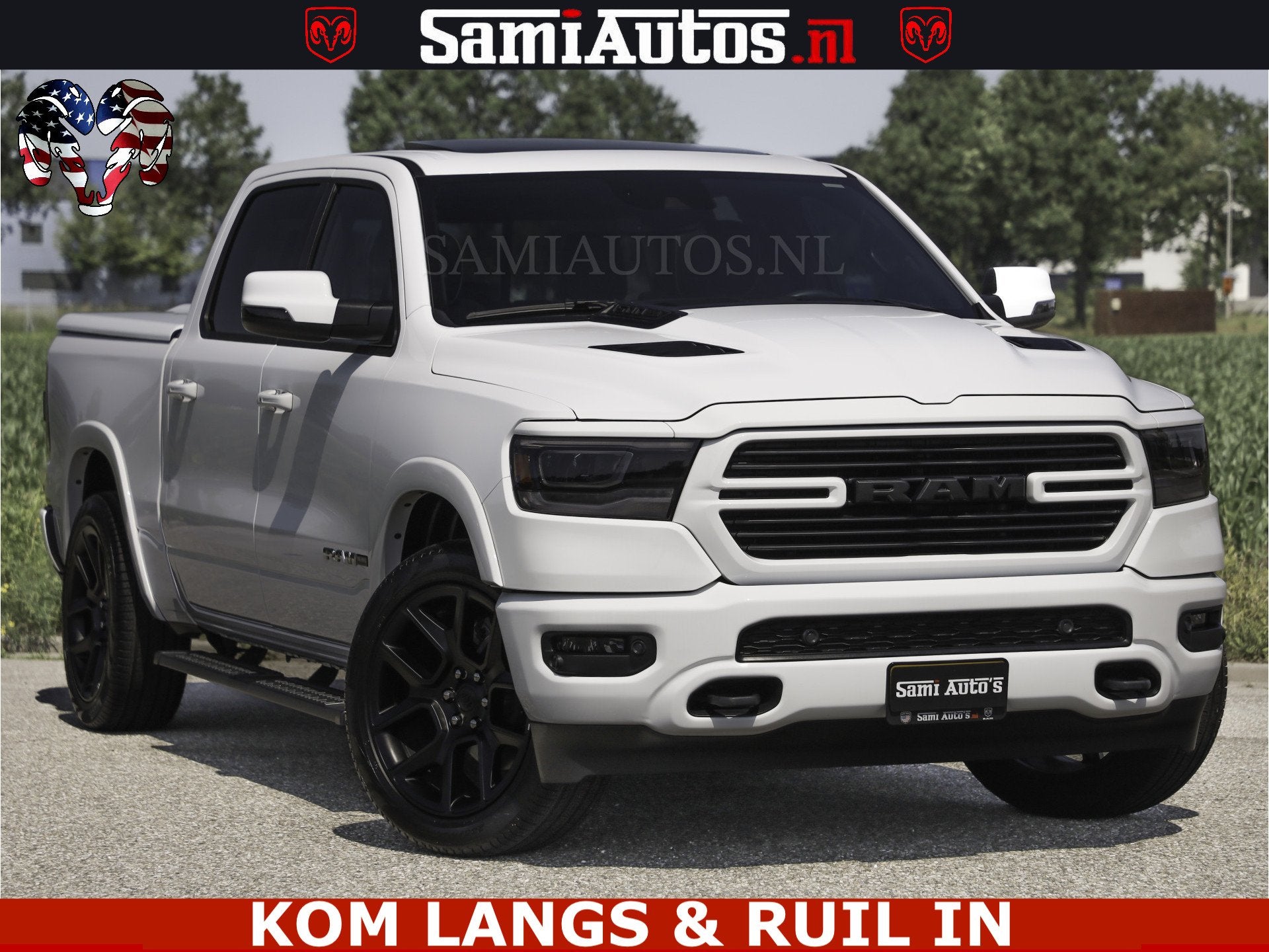 Dodge Ram SPORT V8 5.7 402PK | Krachtige Hemi | Panorama Dak, Automaat, 2534 kg, Gebruikt, 5654 cc