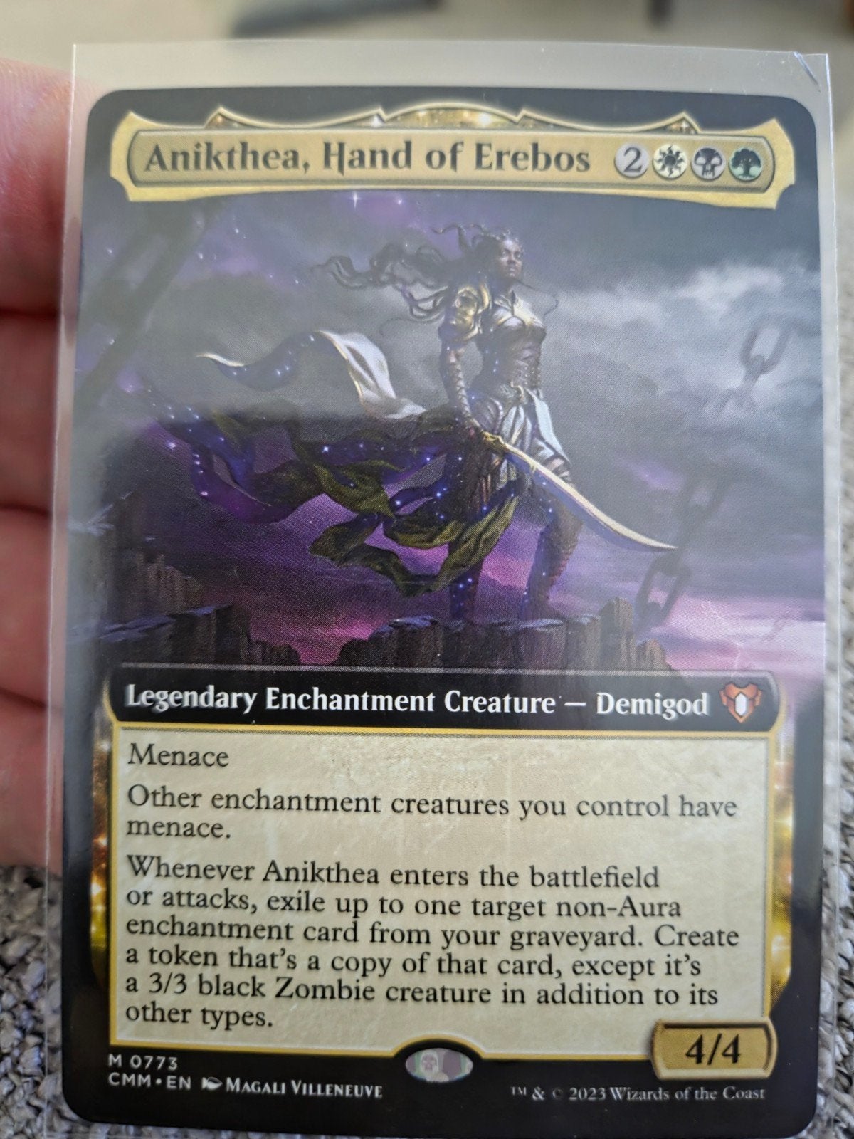 Mtg Anikthea, Hand of Erebos, Hobby en Vrije tijd, Verzamelkaartspellen | Magic the Gathering, Ophalen of Verzenden, Nieuw, Losse kaart