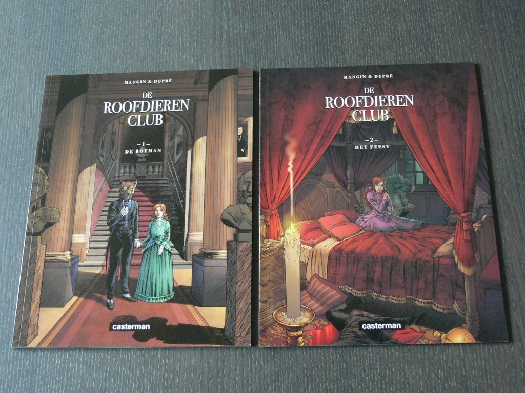 De Roofdierenclub - 2 delen, Complete serie of reeks, Ophalen of Verzenden, Zo goed als nieuw