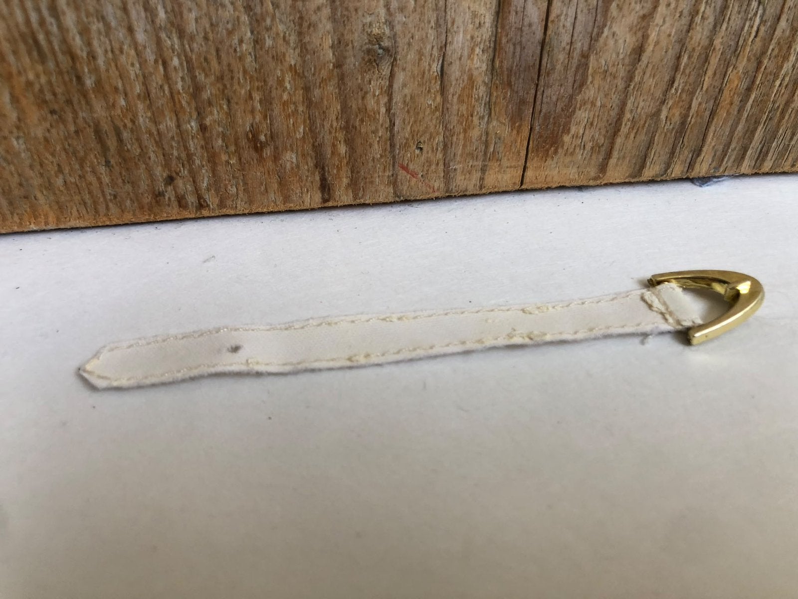 Wit riem voor Barbie, Ophalen of Verzenden, Gebruikt, Kleertjes