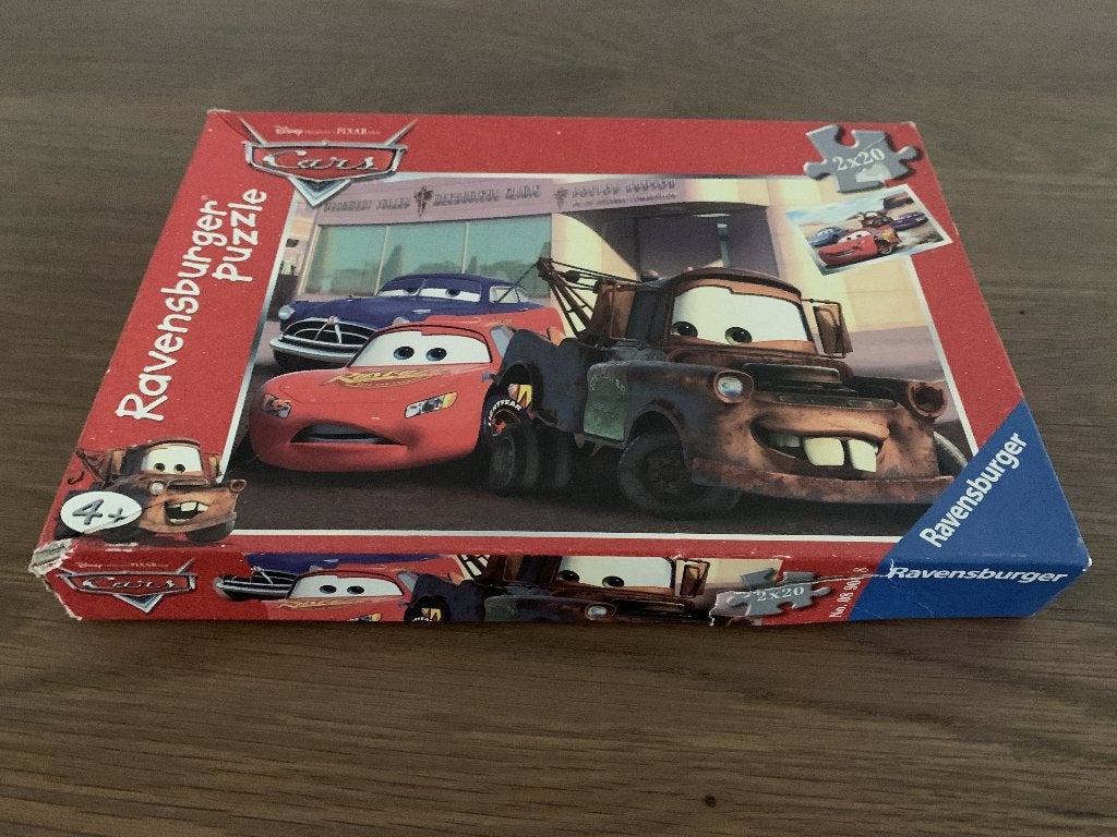 Cars - Ravensburger puzzel, Kinderen en Baby's, Speelgoed | Kinderpuzzels, Ophalen of Verzenden, Meer dan 50 stukjes, Zo goed als nieuw