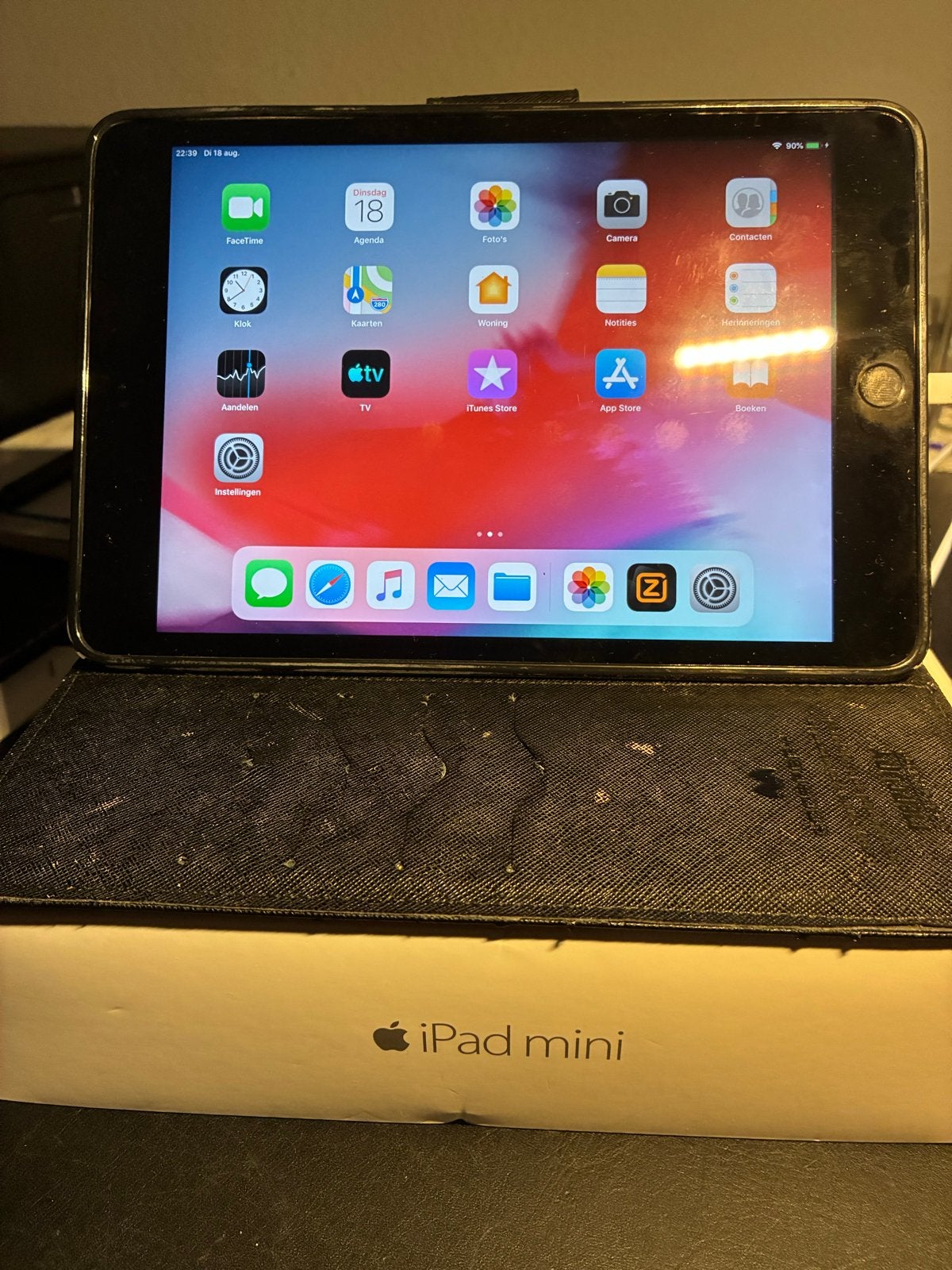 Apple iPad mini 3 Wi-Fi 16GB Space Gray, Computers en Software, Apple iPads, Gebruikt, Ophalen of Verzenden, Grijs, 7 inch of minder