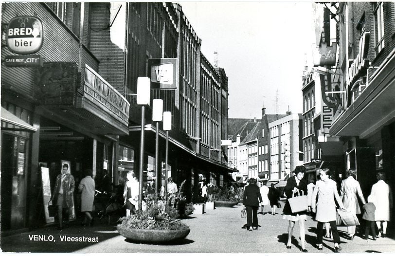 Venlo Vleesstraat 2, Ophalen of Verzenden, 1960 tot 1980, Ongelopen, Limburg