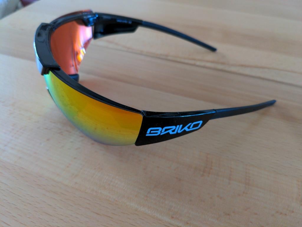 Briko fietsbril - Zo goed als nieuw, Sieraden, Tassen en Uiterlijk, Zonnebrillen en Brillen | Heren, Overige merken, Zonnebril