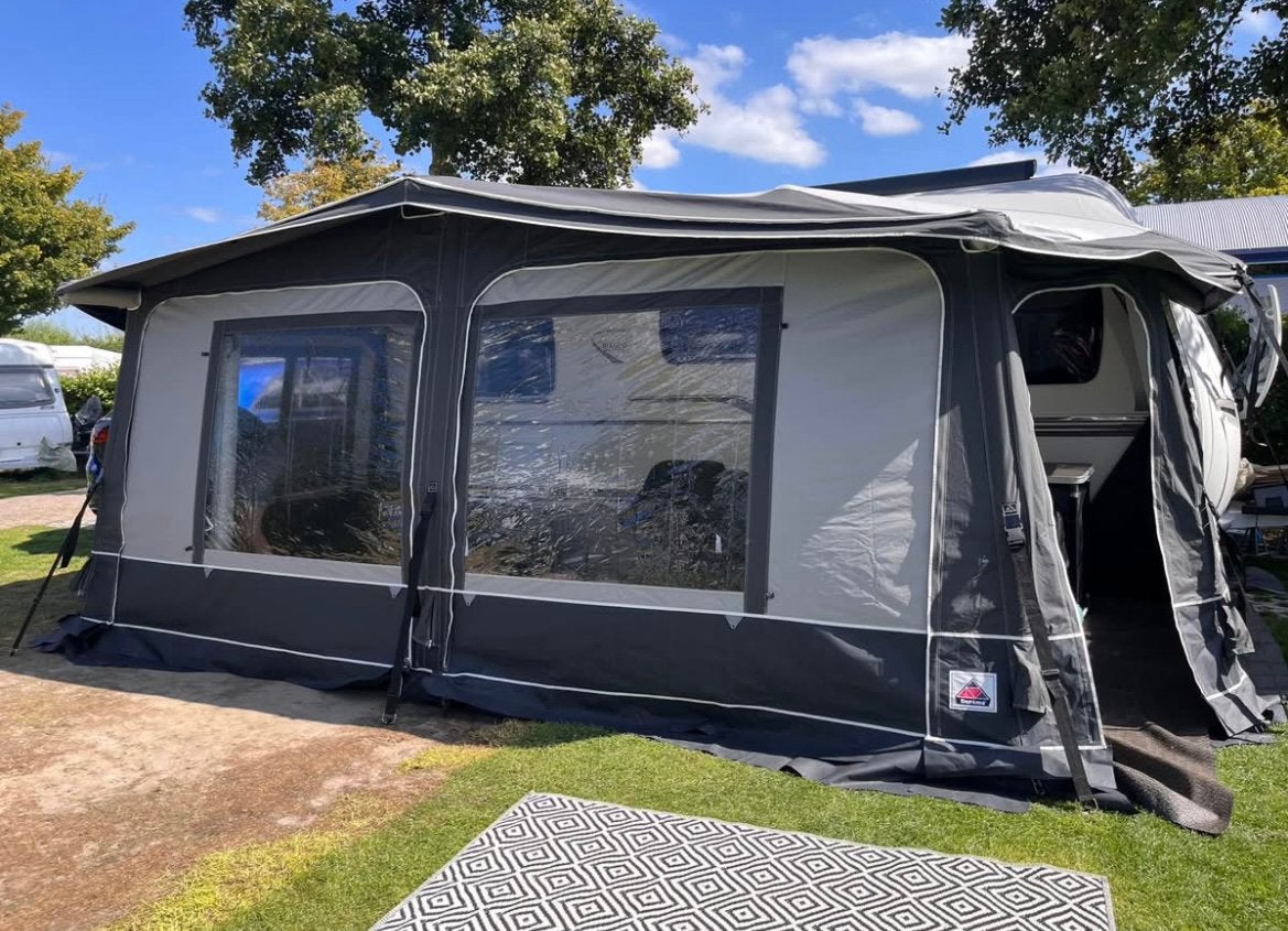 Dorema Luxor Air 280 voortent, Caravans en Kamperen, Ophalen, Zo goed als nieuw