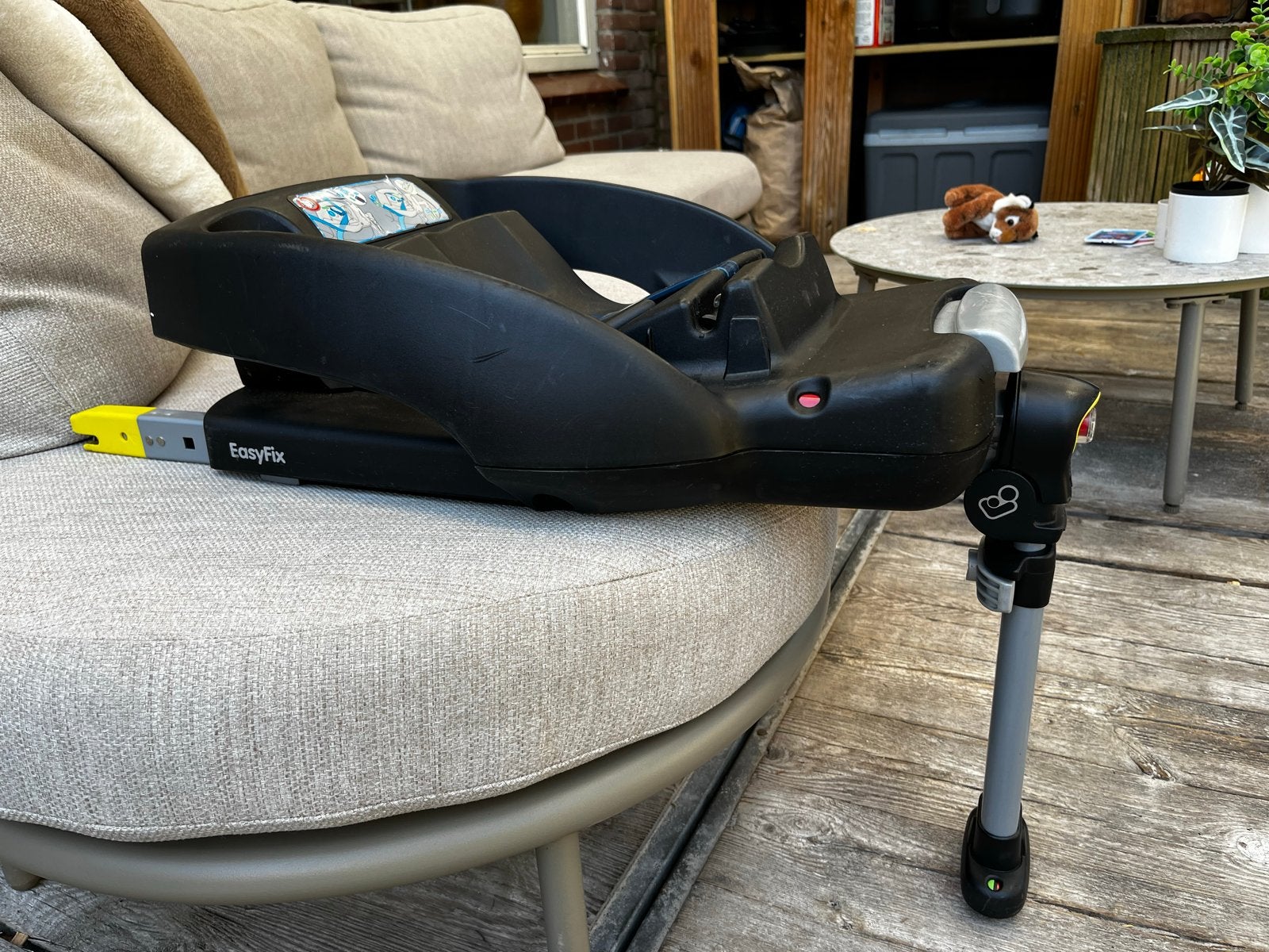 Maxi cosi Easyfix base, Ophalen of Verzenden, Zo goed als nieuw, Isofix, 0 t/m 13 kg
