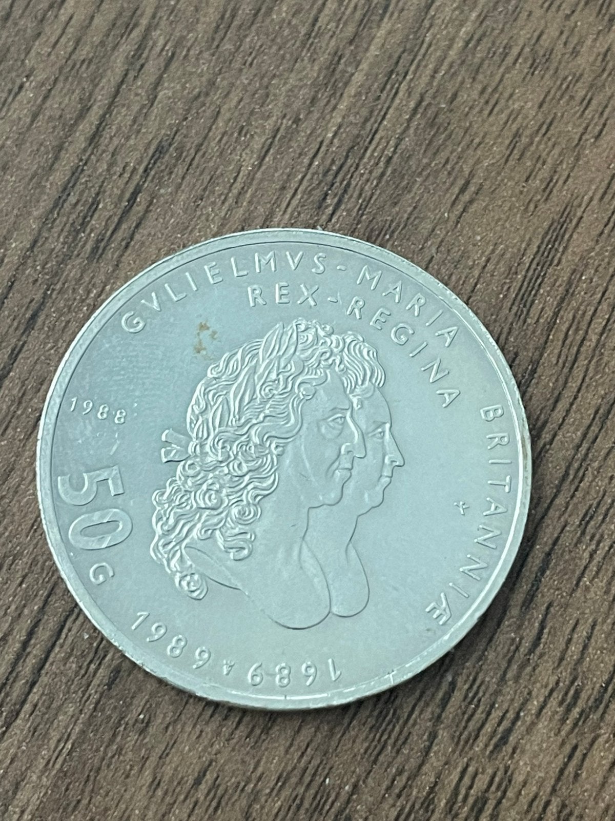 Zilveren 50 gulden 1989 - zilver, munt, Ophalen of Verzenden, Koningin Beatrix, 50 gulden, Zilver