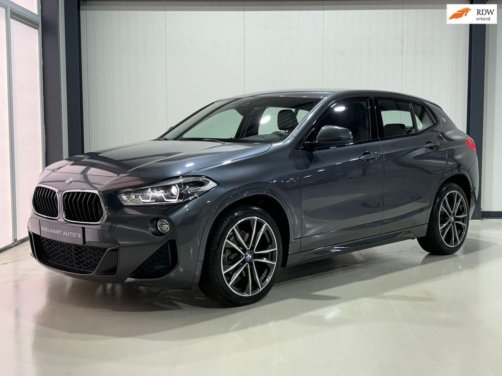 BMW X2 SDrive18i M Sport Executive Automaat / Lederen interi, Gebruikt, Zwart, Lichtsensor, Bedrijf
