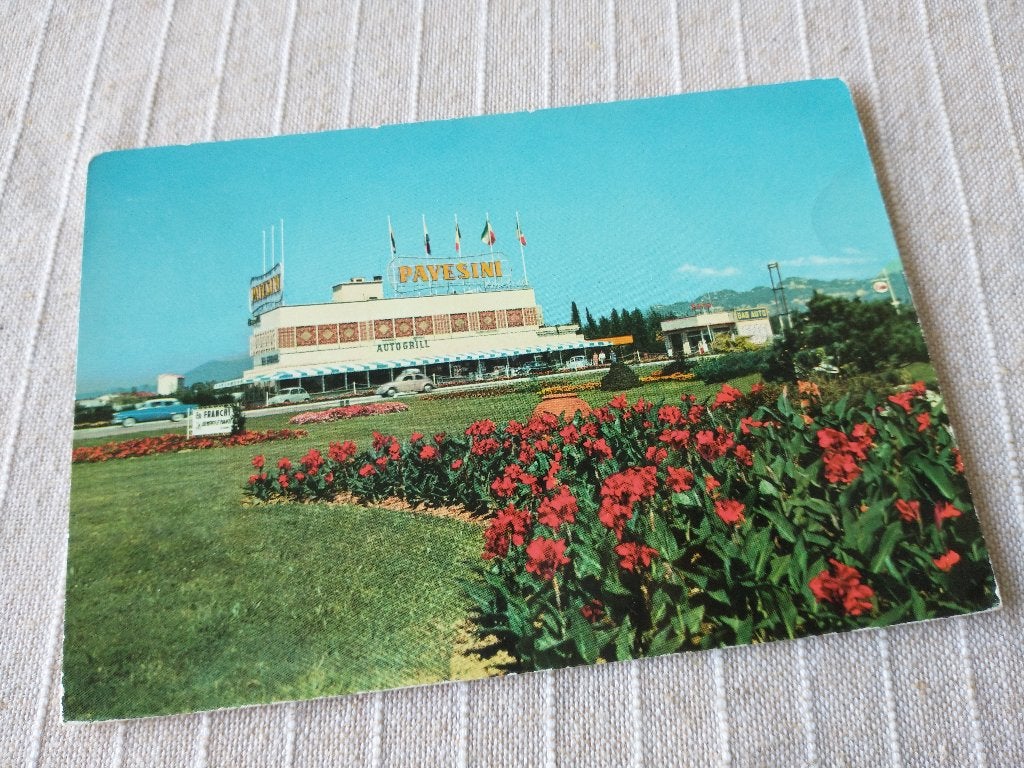 Bergamo - Autogrill Pavesi, Verzamelen, Ophalen of Verzenden, 1960 tot 1980, Ongelopen, Italië