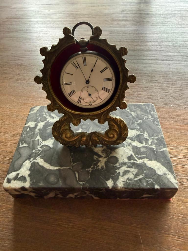 Porte montre met zakhorloge (4), Verzenden, Gebruikt