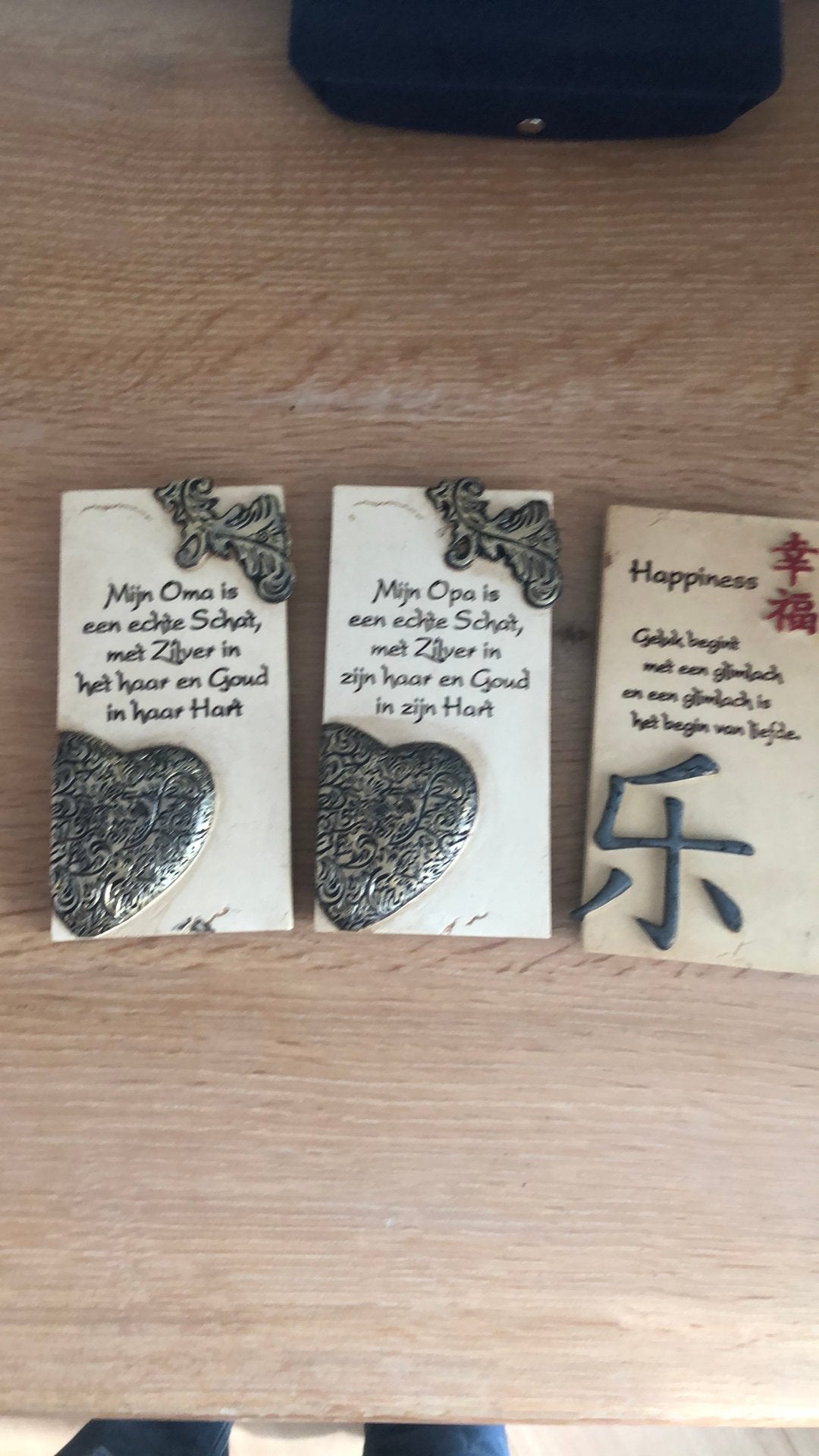 Wand tegeltjes met spreukey, Ophalen, Gebruikt, Beige, Overige stijlen