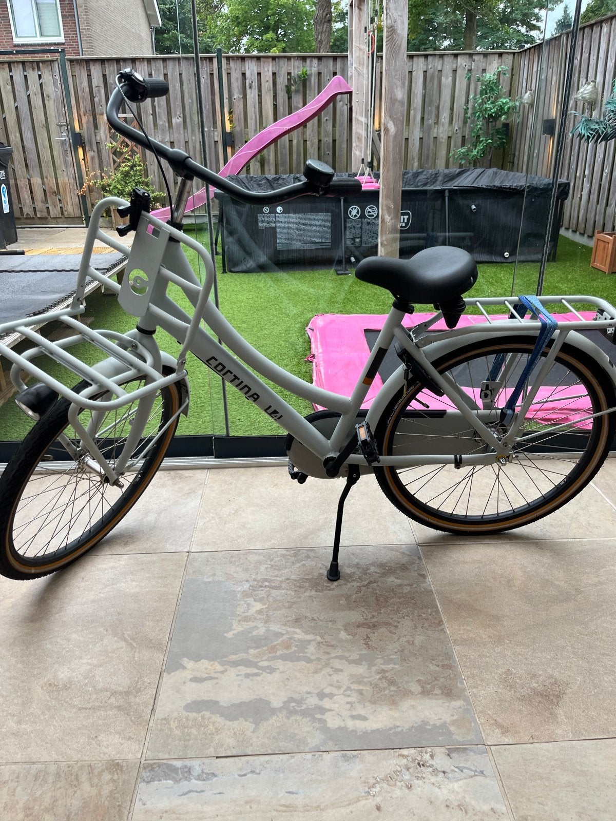 Cortina U4 Transportfiets meisjes, Terugtraprem, Versnellingen, Zo goed als nieuw, 50 tot 53 cm