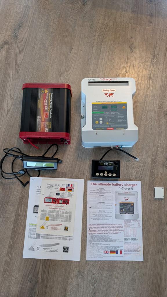 Sterling Power ProCharge U acculader en Pro Power SB omvorme, Ophalen of Verzenden