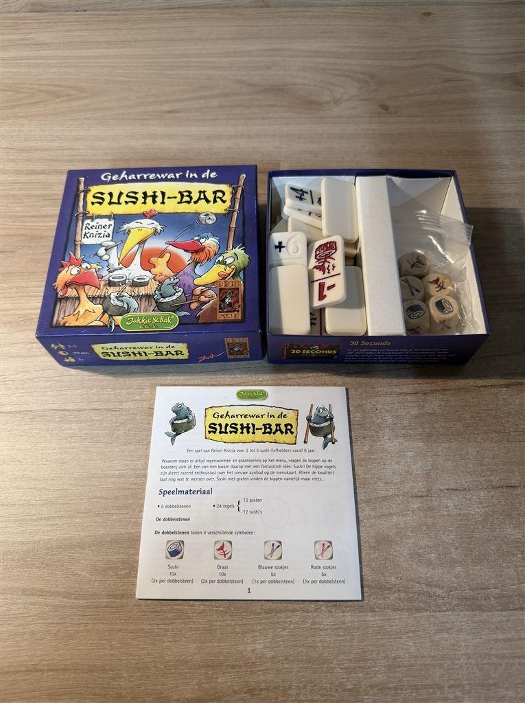 geharrewar in de Sushi-bar - 999 games - s6585, Verzenden, Zo goed als nieuw