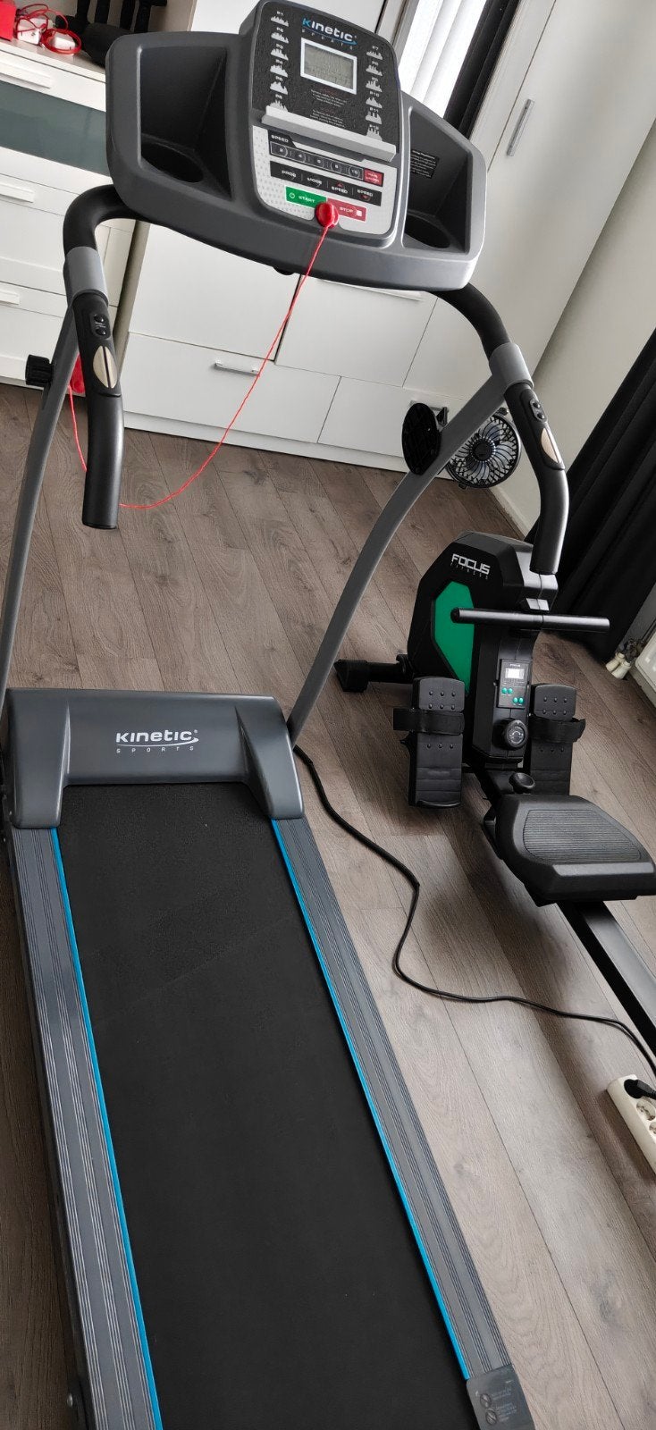 Kinetic Sports KST3100FX Hardloopband - Zo goed als nieuw, Ophalen, Zo goed als nieuw, Metaal, Loopband