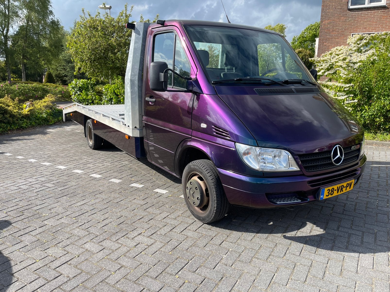 Mercedes-Benz Sprinter 408/411/413/416 Cdi/414 -m/-n 2000, Auto's, Bedrijf, Grijs, 130 pk, Airconditioning
