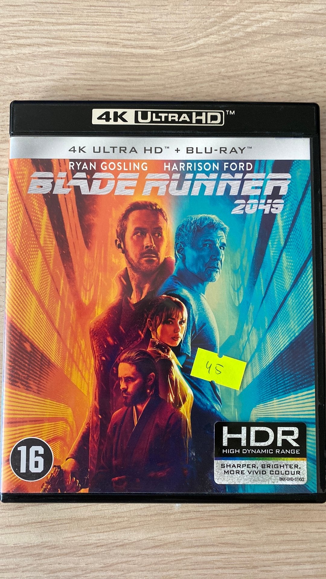 Blade runner 2049 4K uhd blu ray NL versie, Cd's en Dvd's, Blu-ray, Ophalen of Verzenden, Zo goed als nieuw, Actie