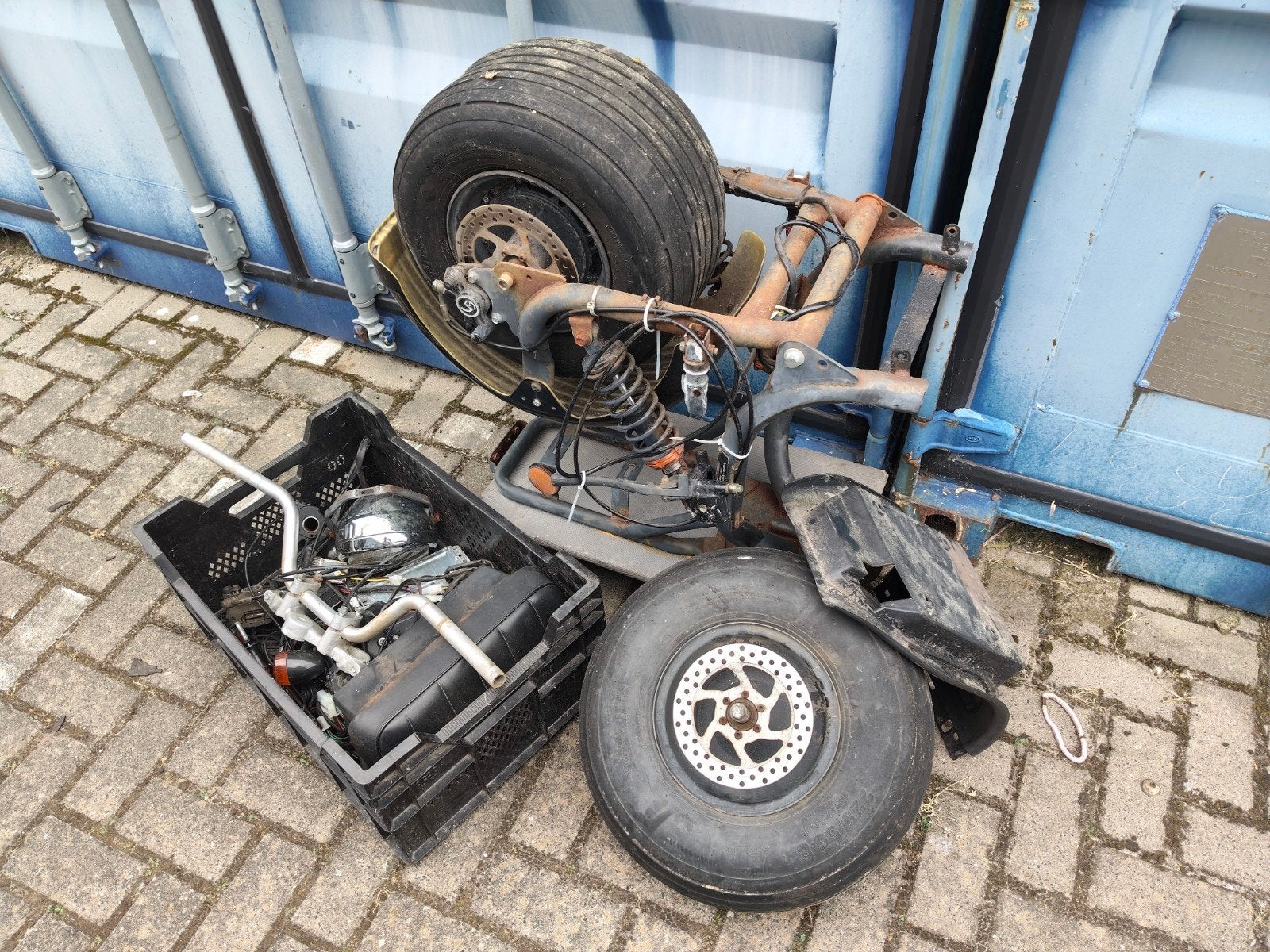 Onderdelen voor chopper step, Ophalen, Gebruikt