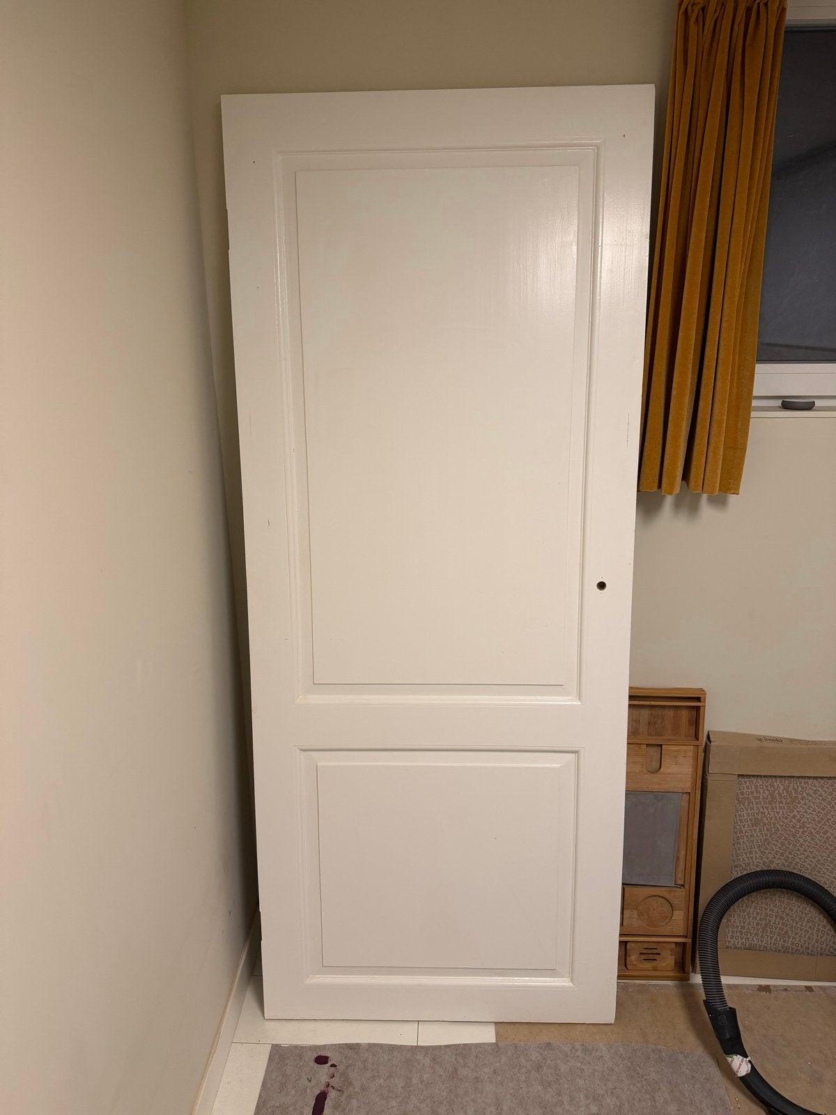 Oude paneeldeur - Klassieke stijl, Doe-het-zelf en Verbouw, Ophalen, Gebruikt, 80 tot 100 cm, Binnendeur