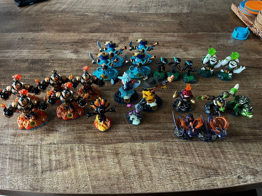 Grote Skylanders collectie 33 figuren Swap Force & Trap Team, Ophalen of Verzenden, Gebruikt