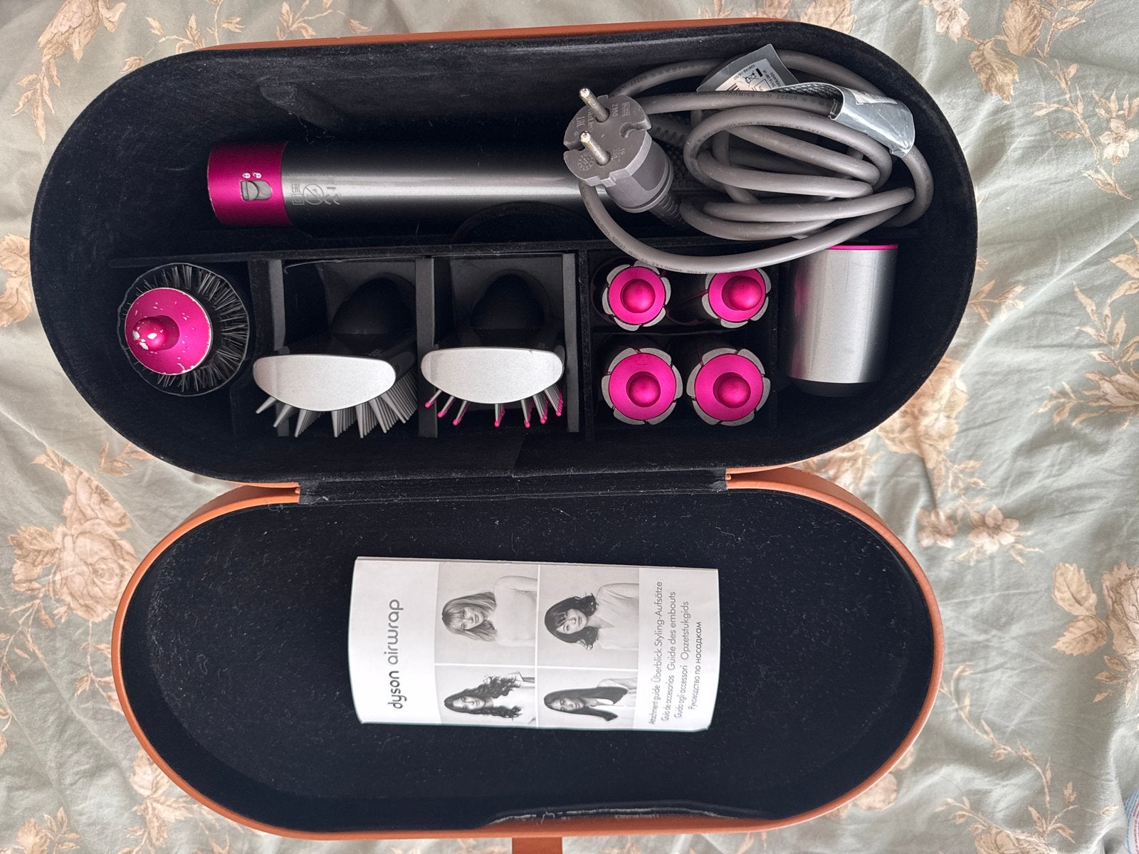 Dyson Airwrap Complete Styler met accessoires en doos, Ophalen, Zo goed als nieuw, Haarverzorging