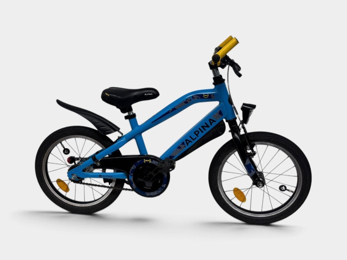 Alpina Trial 16" Jongens Active blue mat 26cm, Ophalen, -, Alpina, -