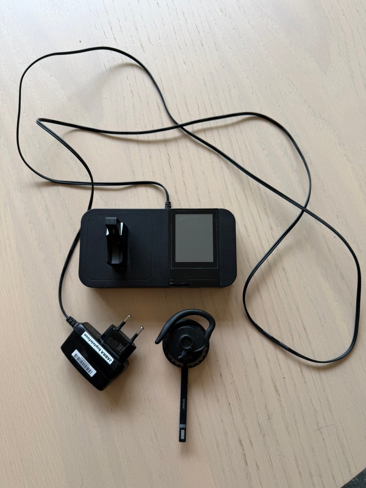 Jabra pro mono headset, Ophalen, Gebruikt, 1 handset