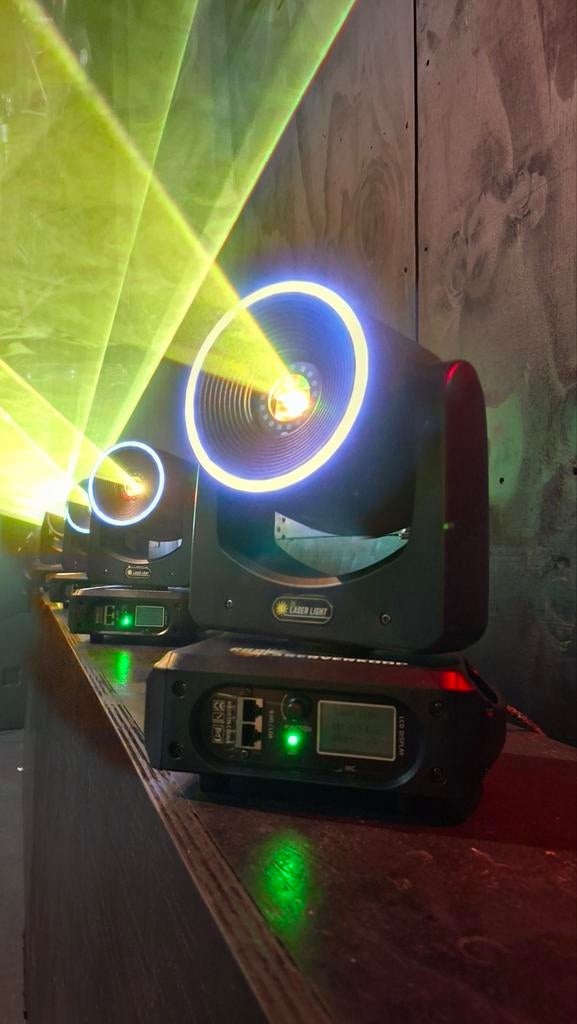 Laser movinghead  5W new met led halo, Ophalen of Verzenden, Nieuw