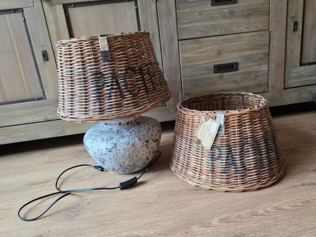 Riviera Maison lampen kappen, Ophalen, Zo goed als nieuw, Rond, 25 tot 50 cm