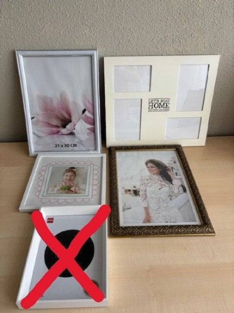 Diverse fotolijsten, Overige materialen, Minder dan 50 cm, Nieuw, Ophalen of Verzenden