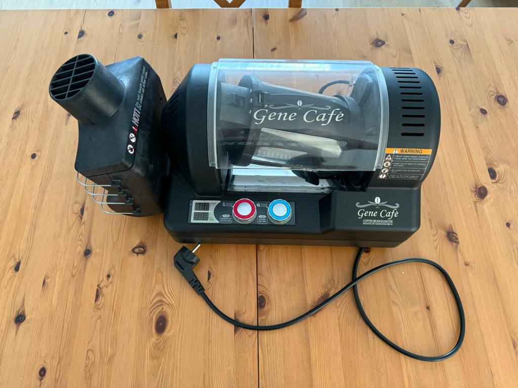 Gene Cafe Koffiebrander CBR-101, Overige modellen, 10 kopjes of meer, Zo goed als nieuw, Koffiebonen