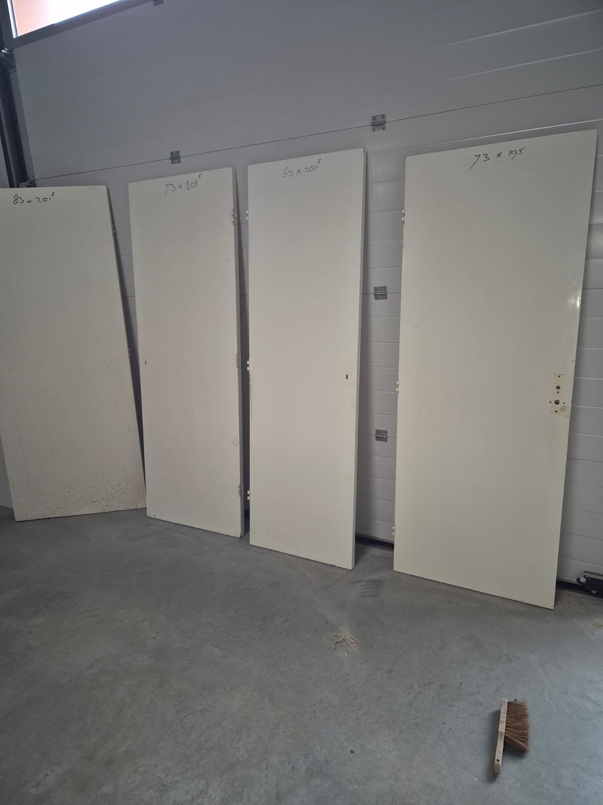 Board deuren gratis afhalen (diverse afmetingen), Ophalen, Gebruikt, Minder dan 80 cm, Binnendeur