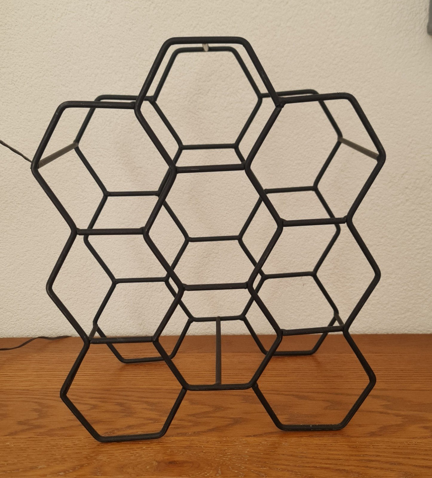 Home Deco Factory - Wijnrek, 5 tot 15 flessen, Ophalen of Verzenden, Zo goed als nieuw, Metaal