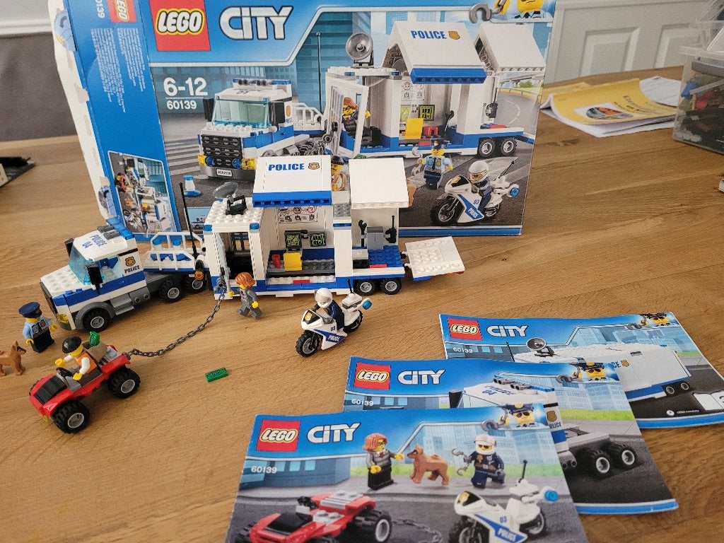 LEGO City Politie Mobiele Commandocentrale (60139), City, Lego, Ophalen of Verzenden, Zo goed als nieuw