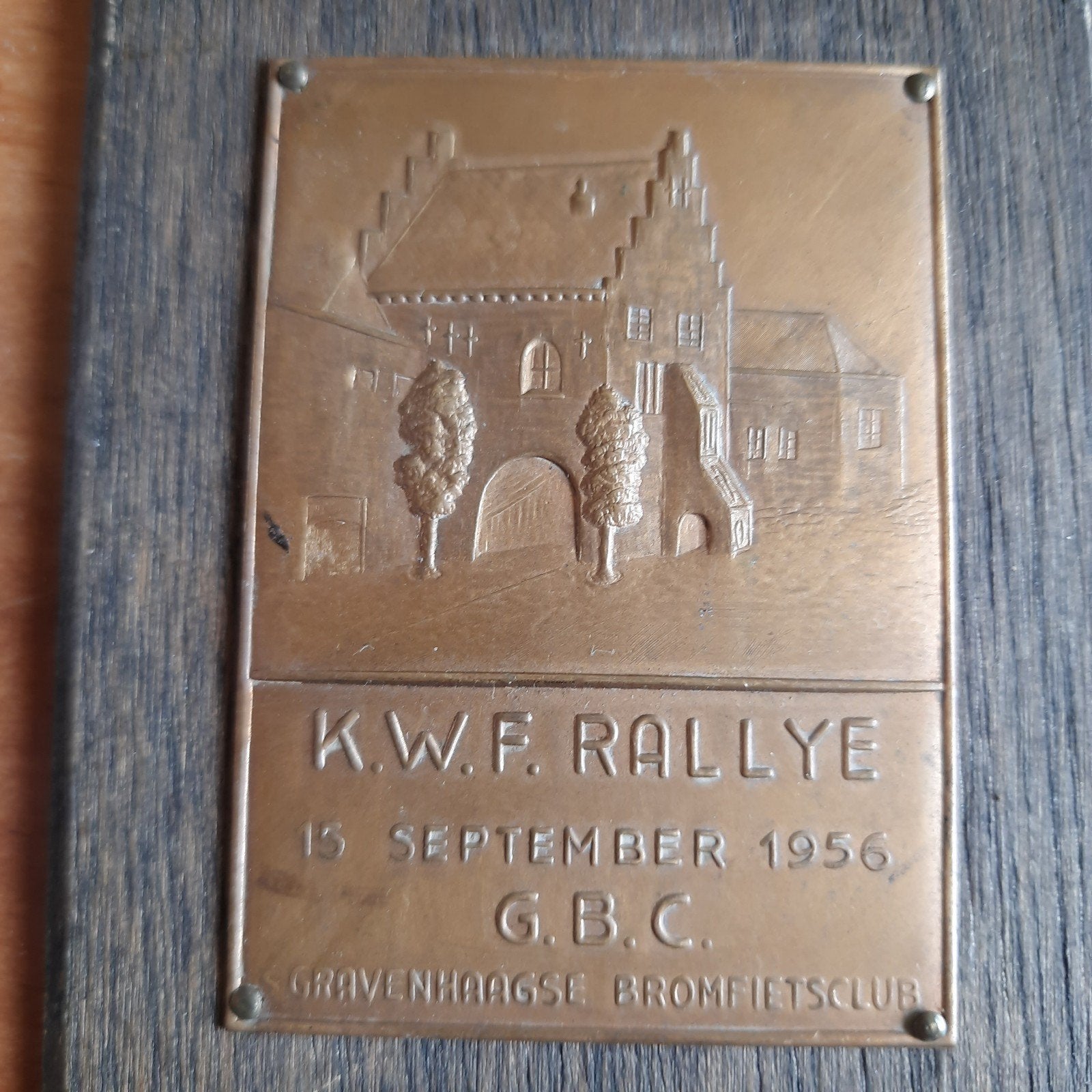 Onderscheiding s'Gravenhaagse Bromfietsclub 1956, Verzenden, Gebruikt